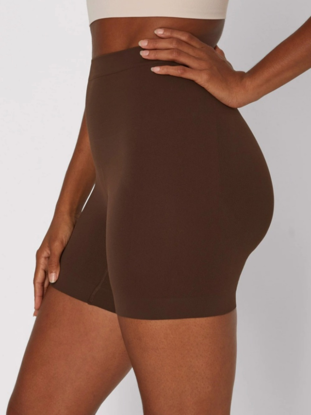 Maidenform Seamless Tummy Control Shapewear Thigh Slimmer - Picture 3 of 6